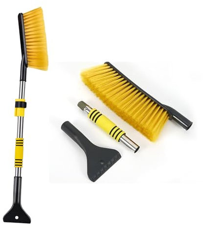 Biluer Raschietto, Raschietto Ghiaccio Auto Spray Ghiaccio Auto Gratta Ghiaccio Auto Togli Ghiaccio Auto Antighiaccio Auto Raschia Ghiaccio per Parabrezza Raschiaghiaccio Auto Paletta Ghiaccio Auto