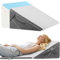 Hoyiyobi Cuscino a Cuneo per Letto 3pcs, Cuscino Antireflusso Adulti, Cuscino Triangolare Regolabile, Cuscino di Reflusso Ergonomico per Apnea Notturna, Reflusso Acido, Elevazione Delle Gambe