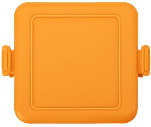 Microwave Toastie Maker And Sandwich Maker, Silicone Microwaveable Cookware, Heatwave Technology, Dishwasher Safe, Removable Non-Stick Grill Plates, Sturdy - Compact Toasted Sandwich Maker (Orange)