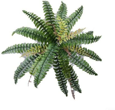 SMZhomeone Artificial para hierba de helecho, vegetación de seda, decoración de pared realista, color vibrante, planta de hojas sintéticas para el hogar, jardín, oficina, arreglos interiores (28