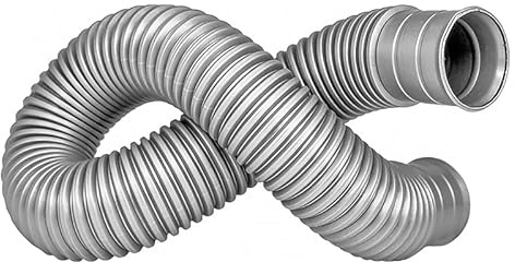 1PCS Sink Overflow Pipe, Flexible Sink Drain Tube 450mm Length, for Bathroom Sink Overflow and Waste Water Drainage