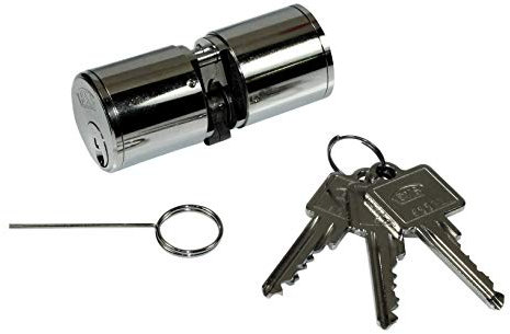 BKS Rundschloss/Rundzylinder mit Schließbart, Baulänge: 25/25 (Gesamtlänge 64mm), neue Bauform, auch Gleichschließend mit anderen Profilzylindern (Hinweistext von SN-Gebäudetechnik GbR beachten !)