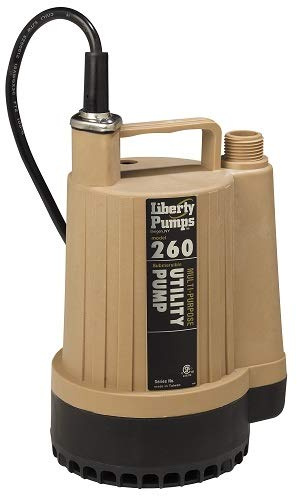 260-2 1/6 HP UTILITY PUMP W/ 25' POWER CORD