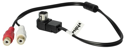 vhbw Câble audio voiture remplacement pour JVC/Alpine KCA-121B pour autoradio - Adaptateur, 60 cm, noir