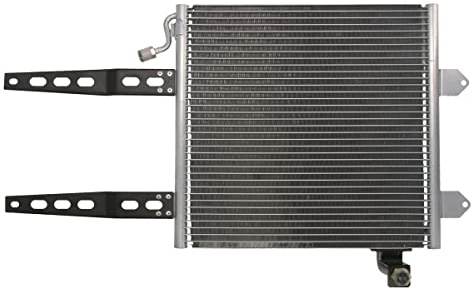 THERMOTEC KTT110227 Klimakondensator Klimaanlage Auto ohne Trockner Kompatibel mit VW Lupo 6X1, 6E1 6N0820413A 6N0820413B