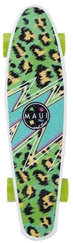 Mini-Cruiser, Motiv: KICKTAIL, Maui & Sons, 22 Zoll (22 Zoll) (Jungle Riot)