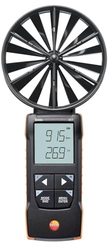 testo 417 - Digital 100 mm vane anemometer with App connection