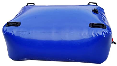 Wasserspeicherblase Wasserblasentanks Blau PVC Wasserspeicherblase, Tragbar Notfall Wassertank-Container, Mit Handgriff, Für Villa Hinterhof Rasen, 29 132 396 795 Gallonen ( Size : 1.5x1x0.7m/1000L/26