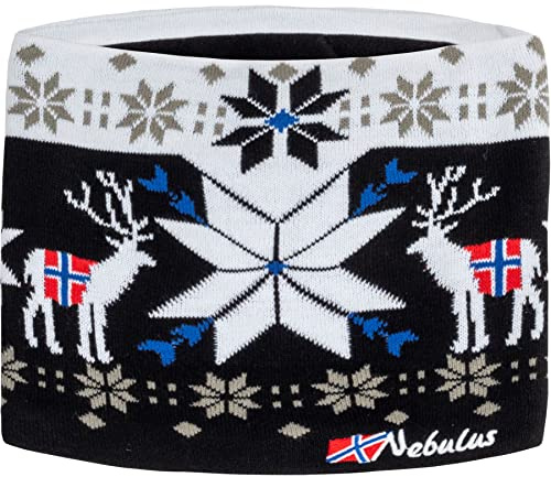 Nebulus Unisex Loop TUBE, Norweger-Strickschal, warmer & kuscheliger Schal