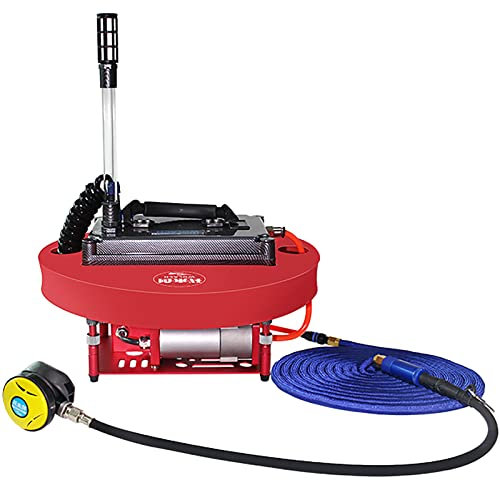 KUMIAO Scuba Diving System, Portable Rechargeable Underwater Breathing System with 49 Ft Hose & Diving Breathing Regulator - Perfect for Diving, Fishing - Diving Ventilator and Scuba Compressor