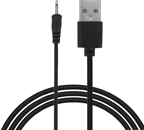 GROVL Massage Wand Fast Charging Cable 2.5mm, Usb To Dc Replacement Charging Cable For Wireless Massager, Replacement 5v Power Supply Usb Charger Cable To Dc
