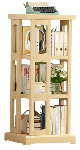 Multifunktionales Drehbares Bücherregal Kinder,Bookshelf,Bücherregal Drehbar Kinder,Drehregal,Drehendes Bücherregal,Drehbares Regal,Bücherregal Kinder Drehbar,Dreh Bücherregal