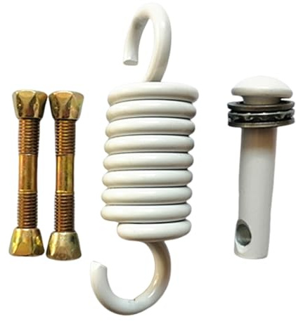 Kustimantu Molla Altalena,Molla di Sospensione ad Alta Resistenza | Gancio portante Solido in Acciaio Inox per Borsa da Boxe, Amaca, Altalena e Attrezzature per Esterni