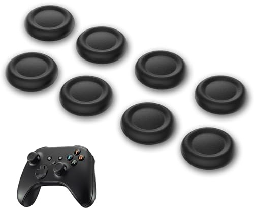 Solution Anti-Drift pour Manette PS5 et PS4,8 Capuchons de Joystick de Remplacement,Élimine Le problème de dérive des joysticks,Installation Facile,Confort Ultime pour des Sessions de Jeu Longues