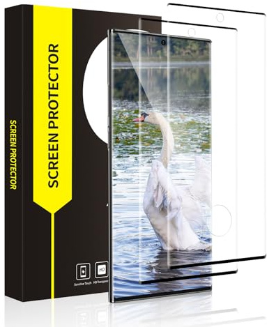 Cable Leader 2 Stück Schutzfolie für Panzerglas für Samsung Galaxy S23 Ultra 5G, 3D-Volle Bedeckung 9H Härte Ultrabeständig Hohe Klarheit Sensitive Touch Samsung S23 Ultra Displayschutzfolie