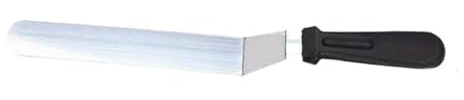 Cream Frosting Spatula Icing Spatula Angled Stainless Steel Palette Curved Offset Blade Professional Frost Cream Cake Pastry Baking Angled Icing Spatula(14.7in)
