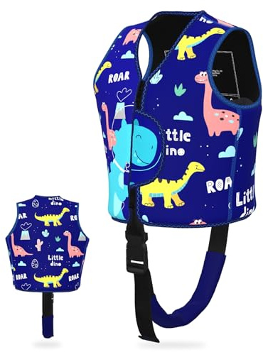 Schwimmweste Kinder 3-6 Jahre,Auftriebsweste Float Jacket für Kinder und Babys,Schwimmtraining Auftrieb Badeweste für Mädchen & Jungen Schwimmhilfe Badeanzug Assist Badeweste
