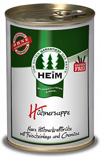 Hühnersuppe mit Fleischeinlage & Gemüse (servierfertig) - 400g Konserve