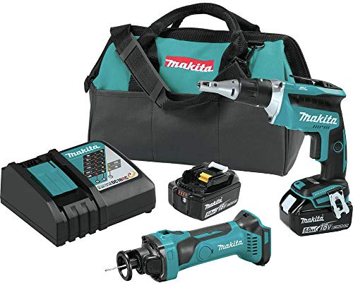 Makita XT255T 18V LXT Lithium-Ion Cordless 2-Pc. Combo Kit (5.0Ah)
