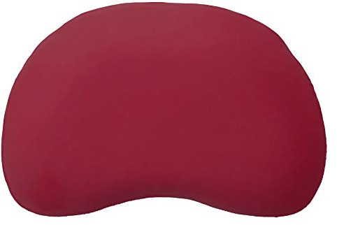 Edda Lux® Bezug passend für Tempur Curve Kissen, 61x40 cm, in Karmin | Jersey Kissenbezug für Curve S (61x40x9,5 cm) und M (61x40x11 cm) Kopfkissen, aus 100% Baumwolle mit Reißverschluss