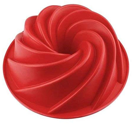 FC Fancy 1 Stück schöne Blume Form Silikon Kuchen Schimmel Backformen Brotbackformen Kuchenform Tortenformen Gugelhupfform Muffinform für Küche Torte Brot Backen Pudding