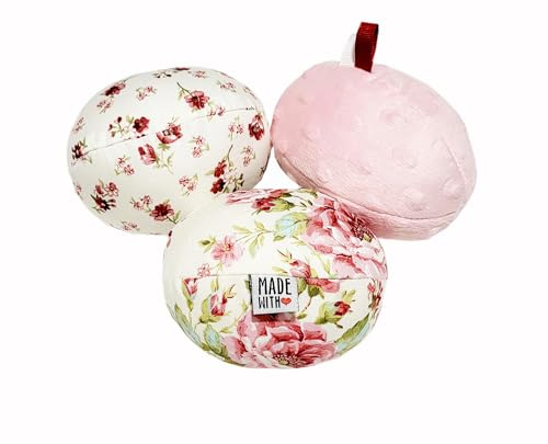 Handmade Mamaroo Balls Replacement Toy Balls for Mamaroo 4moms swing Removable Toy Balls with Crinkle Rattle Sounds
