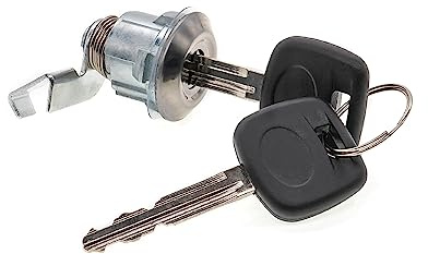 Onegercn Fuel Door Lock Cylinder with Keys Fits for Toyota 4Runner Pickup 1991-1995 69058-35180 Fuel Tank Lock Cylinder Fuel Filler Lid Door Gas Lock Cylinder 69058-35170 69058-35040