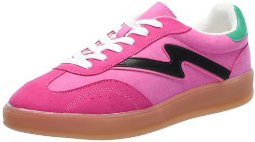 Madden Girl Women's Giia Sneaker, Pink Multi, 9
