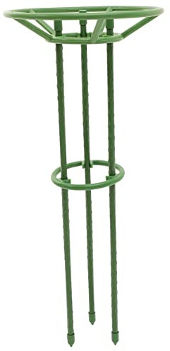 IWOWHERO Einstellbares Pflanzenstützkäfig Set Aus Für Kletterpflanzen Innen Und Außenbereich Ideal Für Rosen Und Andere Rankpflanzen Stabil Und Langlebig 3 Stangen