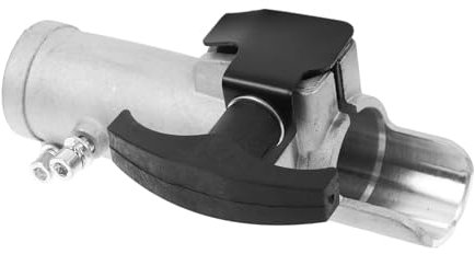 Toddmomy Garden Mower Shaft Connectors Aluminum Pipe Join Clamp for Trimmer Easy Install Efficient Tool