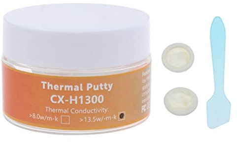 DIIOOMIEEU H1300 Masilla térmica de 13,5 W/m.K, compuesto de disipador de calor no conductivo, 10/20/50/70 g