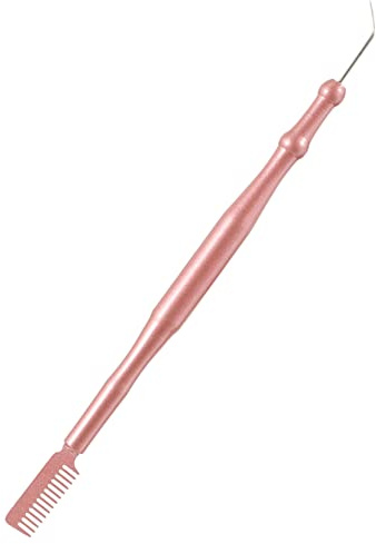 Wimpernkamm für Wimpernlifting und Trennung aus Edelstahl Separator | Leichtes Werkzeug mit Glattem Verlauf, Komfortabler Griff, für Lifting und Färbung, Profi Zubehör