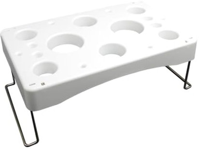 CIYODO Expositor para Mangas Pasteleras Soporte para Mangas Pasteleras Bandeja para Mangas Pasteleras Soporte para Boquillas De Glaseado Mesa De Trabajo para Tartas Soporte para