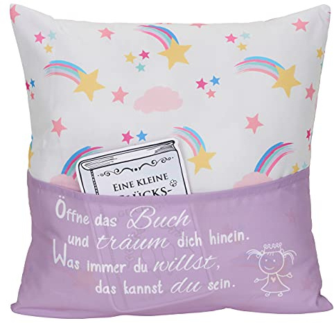 Sofahelden Lesekissen Kids Prinzessin mit Taschen und Deko
