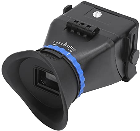 Visor de Cámara, Visor de Lupa LCD Profesional con Aumento de 3X, Visor SLR de Pantalla de Cámara Ajustable con Dioptrías de Alta Definición para Cámara con Pantalla de 3 Pulgadas/3,2 Pulgadas