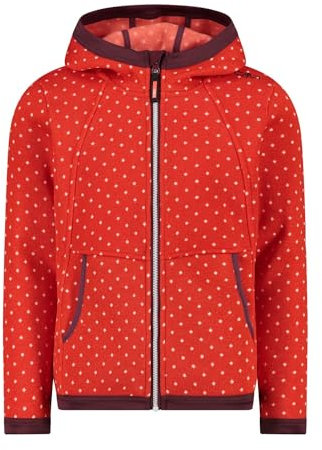 CMP KID G JACKET FIX HOOD 74ZP PAPAVERO-BIANCO - 164