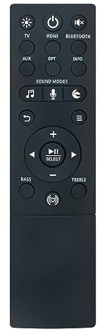 VINABTY Ersatz Fernbedienung Kompatibel mit Teufel Soundbar Audio Speaker