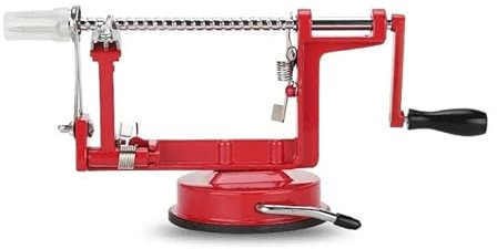 Apfelschäler Schneider Und Entkerner 3-in-1 Handgekurbelter Kartoffel- Und Gemüseschäler Aus Edelstahl For Die Küche,Obstschälmaschine,Robuster Apfelschäler Mit Saugnapf,Modischer Spiralschneider