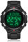 CIVO Reloj Hombre Digital Deportivo: Militar Reloj de Pulsera Grandes Impermeable LED - Negro Correa Silicona