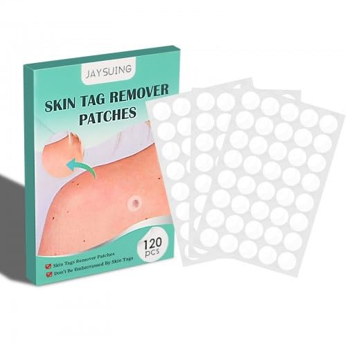 Skin Tag Removal Stickers Patches, 120 PCS Mole Remover Treatment Patches, Effective to Remove Moles, Wart Removal Patches, Natural Skin Tag Patches, Body Spot Removal Patches Stickers
