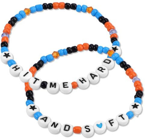 Mikovivi 2stk Tour Armbänder, 18,5cm Konzert-Merch-Armband mit Box Trendig Schmuckgeschenke für Konzertfans Armband-Konzert-Merch-Outfit für Frauen und Männer