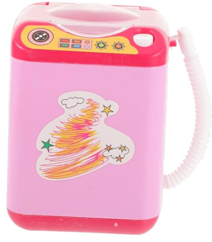 LALADEFIEE Electric Makeup Brush Washer Makeup Brush Cleaner Plastic Stylish Pink Tool Automatic Deep Cleaning Function Helps Avoid Skin Problems for Daily Beauty Routine