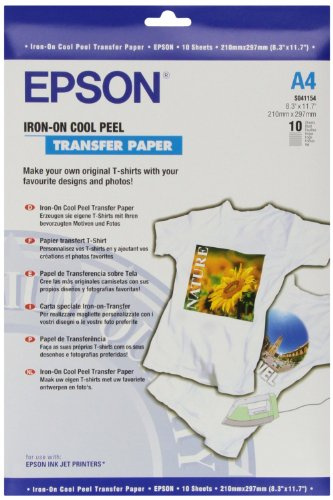Epson C13S041154 - Papel de transferencia iron-on