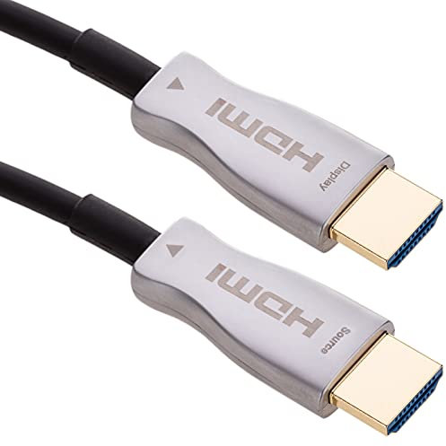 BeMatik - Cavo Video HDMI 2.0 HDMI Ultra HD 4K Fibra Ottica Attiva 15m