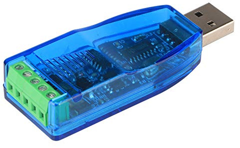 Greluma USB Konverter,Industrieller USB zu RS485 Konverter mit CH340 Chip Kompatibel mit Windows XP/WIN7/WIN8/WIN10/Vista/Linux/Mac OS X.