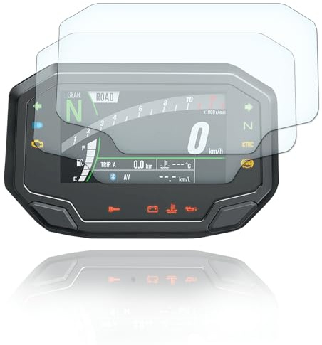 Moto Screenies Pellicola protettiva per tachimetro adatta per Z650 Z900 ZH2 2020+9H Nano Glas Technologie