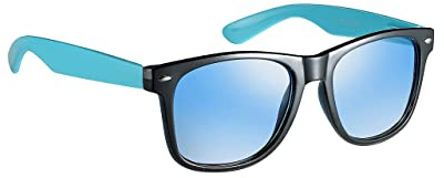 Komonee Drifter Sunglasses Set With Zip Case and Cleaning Cloth Classic Style Retro Sun Shades UV400 Unisex For Men Women Golf Cycling Sports Fishing