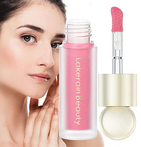 LINGJIONG Liquid Blush Make-up Flüssiges Rouge Für Die Wangen, Leichtes, Atmungsaktives Gefühl, Flüssiges Rouge Auf Wasserbasis Mit 5 Farben Zur Auswahl, Erfrischendes Make-up