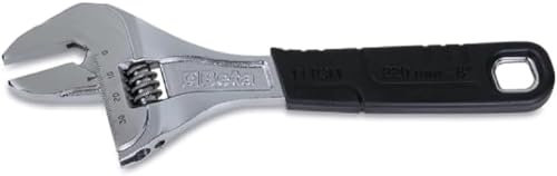 BETA 111CM 170 - Chiave regolabile a rullino cromata, modello corto con apertura maggiorata