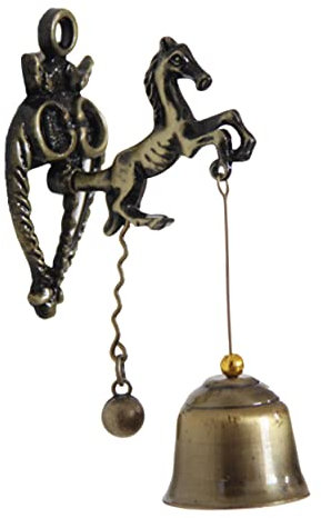 SUPVOX 1pc Home Ornament Witch Bell Door Light Doorbell Whistle Doorbell Power Supply Doorbell Push Button Antique Bells Entry Wind Chime Service Bell Shopkeepers Bell